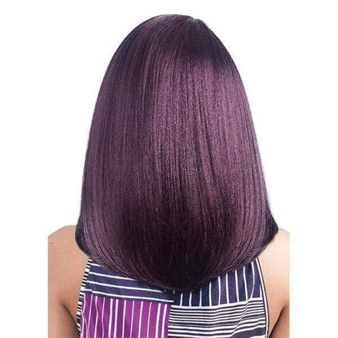 Bobbi Boss Human Hair Blend Lace Wigs Bobbi Boss Human Hair Blend 4x4 Swiss Lace Front Wig - MBLF100 ARIANO