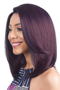 Bobbi Boss Human Hair Blend Lace Wigs Bobbi Boss Human Hair Blend 4x4 Swiss Lace Front Wig - MBLF100 ARIANO