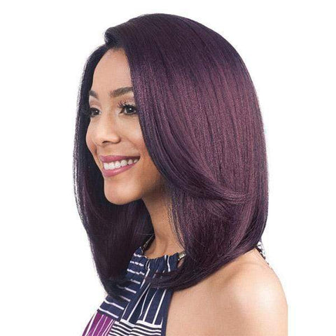 Bobbi Boss Human Hair Blend Lace Wigs Bobbi Boss Human Hair Blend 4x4 Swiss Lace Front Wig - MBLF100 ARIANO