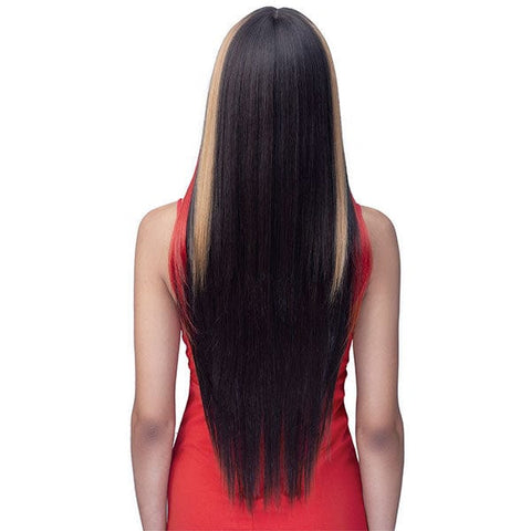 Bobbi Boss Human Hair Blend Lace Wigs Bobbi Boss Human Hair Blend 5" Deep Part Lace Front Wig - MBLF31 EILISH