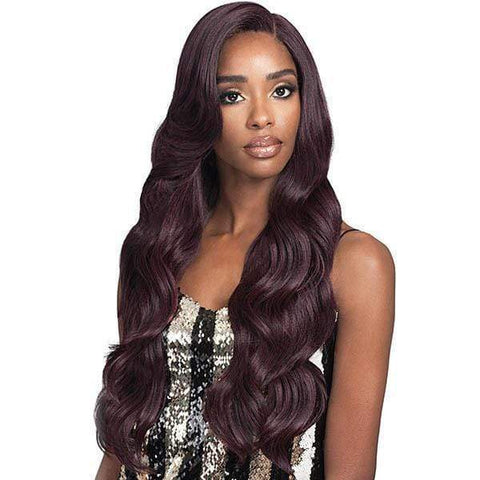 Bobbi Boss Human Hair Blend Lace Wigs Bobbi Boss Human Hair Blend Deep Part Lace Front Wig - MBLF300 MIKAYLA