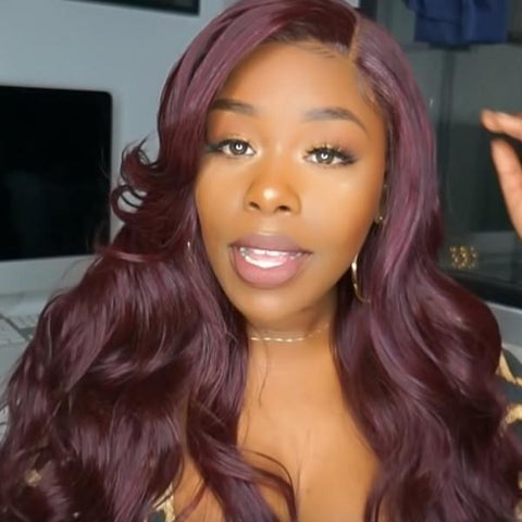 Bobbi Boss Human Hair Blend Lace Wigs Bobbi Boss Human Hair Blend Deep Part Lace Front Wig - MBLF300 MIKAYLA