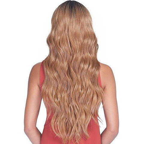 Bobbi Boss Human Hair Blend Lace Wigs Bobbi Boss Human Hair Blend Deep Part Swiss Lace Front Wig - MBLF210 MORA