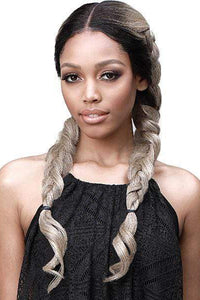 Bobbi Boss Human Hair Blend Lace Wigs Bobbi Boss Human Hair Blend Extreme Part Lace Front Wig - MBLF230 SANA - Unbeatable