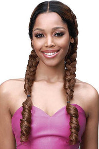 Bobbi Boss Human Hair Blend Lace Wigs Bobbi Boss Human Hair Blend Extreme Part Lace Front Wig - MBLF250 JOLENE