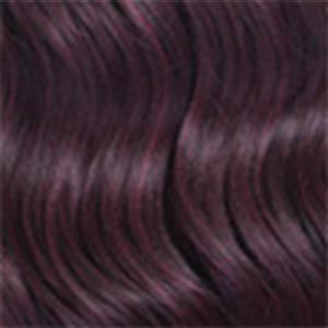 Bobbi Boss Human Hair Blend Lace Wigs M1B/PLUM Bobbi Boss Human Hair Blend Extreme Part Lace Front Wig - MBLF250 JOLENE