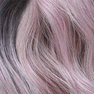 Bobbi Boss Human Hair Blend Lace Wigs TTNB/PHGD Bobbi Boss Human Hair Blend 13X4 Swiss Lace Front Wig - MBLF550 DALISS