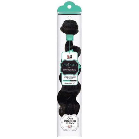Bobbi Boss Indi Remi 100% Natural Virgin Human Hair Weave Bundle - OCEAN WAVE 10" - 22" - SoGoodBB.com