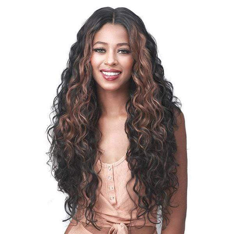 Bobbi Boss Miss Origin Human Hair Blend 5" Deep Parts Wig - MOGLWFW24 FRENCH WAVE 24 - SoGoodBB.com