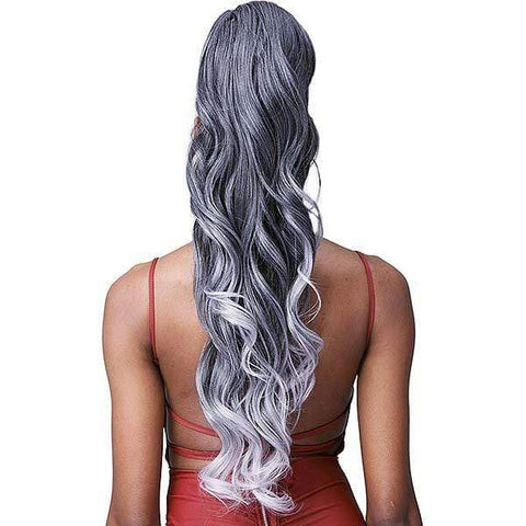 Bobbi Boss Miss Origin Tress Up Human Hair Blend Ponytail - MOD025 LOOSE CURL 28" - SoGoodBB.com