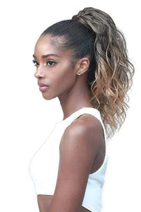 Bobbi Boss Ponytail Bobbi Boss Miss Origin Tress Up Human Hair Blend Ponytail - MOD004 LOOSE WAVE 14"