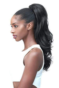 Bobbi Boss Ponytail Bobbi Boss Miss Origin Tress Up Human Hair Blend Ponytail - MOD015 LOOSE CURL 18"