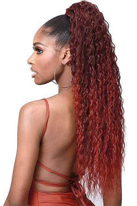 Bobbi Boss Ponytail Bobbi Boss Miss Origin Tress Up Human Hair Blend Ponytail - MOD026 BRAZILIAN WAVE 28"
