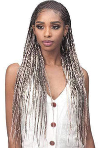 Bobbi Boss Premium Synthetic Braided 13x7 Lace Front Wig - MLF522 CICELY - SoGoodBB.com