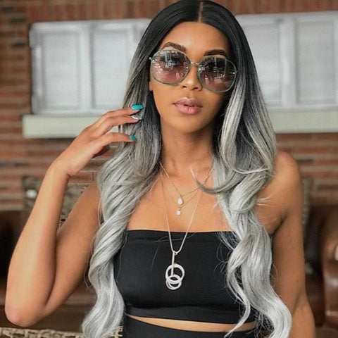 Bobbi Boss Synthetic 13x4 Hand-Tied Swiss Lace Front Wig - MLF224 KEESHANA - SoGoodBB.com