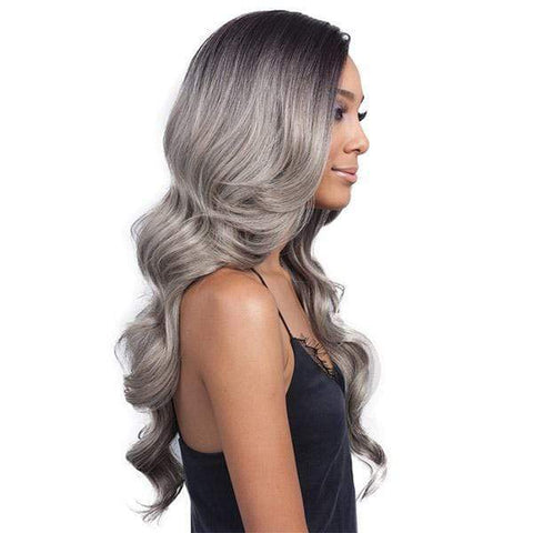 Bobbi Boss Synthetic 13x4 Hand-Tied Swiss Lace Front Wig - MLF224 KEESHANA - SoGoodBB.com