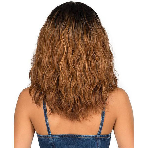 Bobbi Boss Synthetic Deep Part Swiss Lace Front Wig - MLF208 RINA - SoGoodBB.com