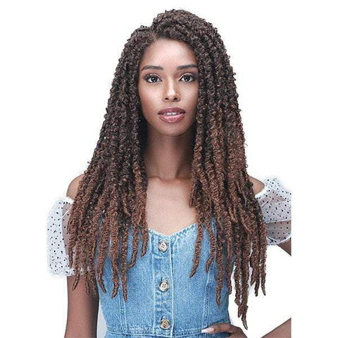 Bobbi Boss Synthetic Hair Lace Front Wig - MLF615 CALIF. BUTTERFLY LOCS 26 - SoGoodBB.com