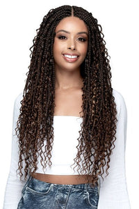 Bobbi Boss Synthetic Hair Lace Front Wig - MLF624 BOX BOHO BRAID 30 - SoGoodBB.com