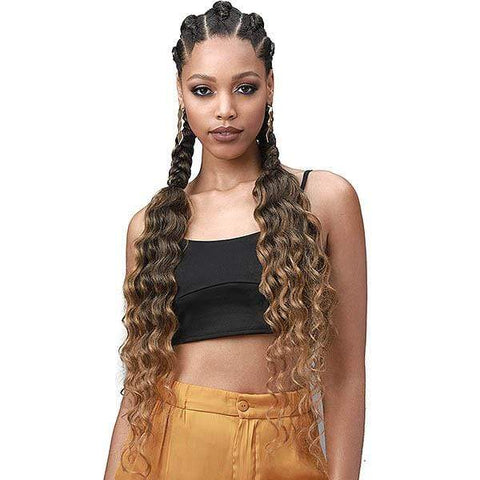Bobbi Boss Synthetic Pre-Feathered Braid - 3X BOSS BRAID PF OCEAN WAVE 28" - SoGoodBB.com