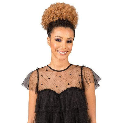 Bobbi Boss Synthetic Speedy Up do Drawstring Ponytail - SPUP41 NATURAL PUFF - SoGoodBB.com