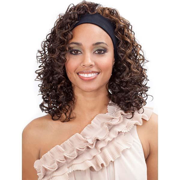 Bobbi Boss Hair Band Premium Synthetic Wig M905C BADU CURL