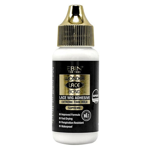 EBIN WONDER LACE BOND WATERPROOF ADHESIVE - SUPREME(BLACK) -1.15OZ - (C) - SoGoodBB.com