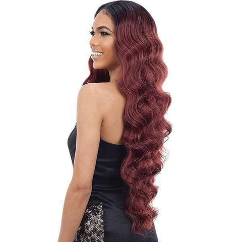 Freetress Deep Part Lace Wigs Freetress Equal Synthetic Baby Hair 5 Inch Deep Part Lace Front Wig - BABY HAIR 102