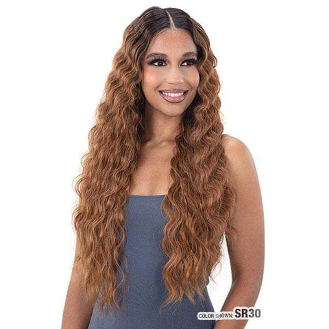 Freetress Ear-To-Ear Lace Wigs Freetress Equal Synthetic 5" Ear to Ear Front Lace Wig - DEEP WAVER 003