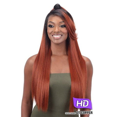 Freetress Equal Illusion Synthetic Half Up Lace Frontal Wig - HDL 10 - SoGoodBB.com
