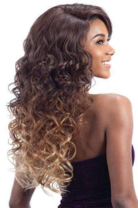 FREETRESS EQUAL LACE DEEP INVISIBLE L PART LACE FRONT WIG - GLOW BLOSSOM - Unbeatable - SoGoodBB.com