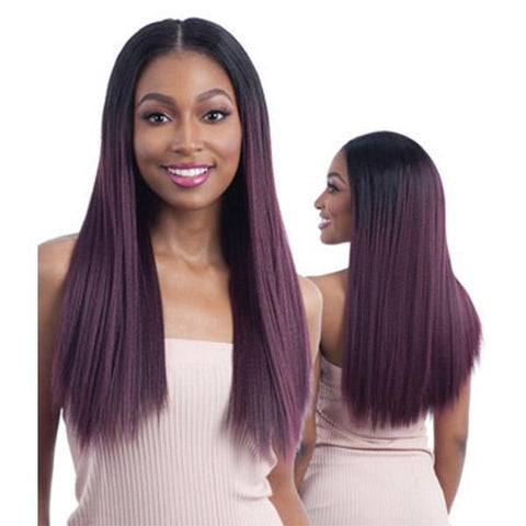 Freetress Equal Oval Part Wig - OVAL PART LONG STRAIGHT 22" - SoGoodBB.com