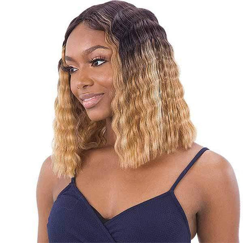 Freetress Equal Synthetic 5 Inch Lace Part Wig - DEEP WAVER 001 - SoGoodBB.com