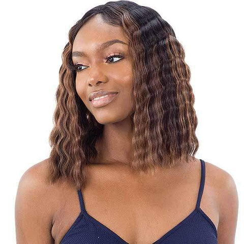 Freetress Equal Synthetic 5 Inch Lace Part Wig - DEEP WAVER 001 - SoGoodBB.com