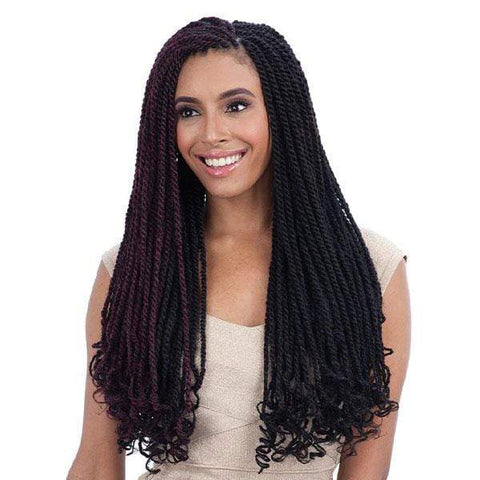 Freetress Equal Synthetic Braid - 3X CUBAN TWIST 24" - SoGoodBB.com