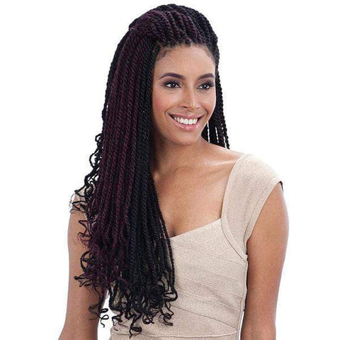Freetress Equal Synthetic Braid - 3X CUBAN TWIST 24" - SoGoodBB.com