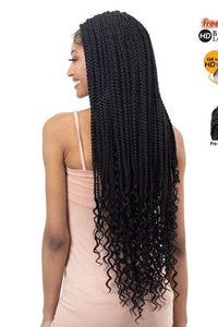 Freetress Equal Synthetic Freedom Part Braided Lace Front Wig - KNOTLESS BOHO BOX - SoGoodBB.com