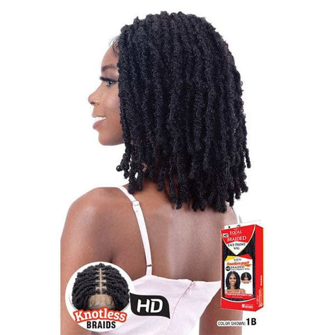 Freetress Equal Synthetic Freedom Part Braided Lace Front Wig - KNOTLESS BUTTERFLY LOC - Unbeatable - SoGoodBB.com