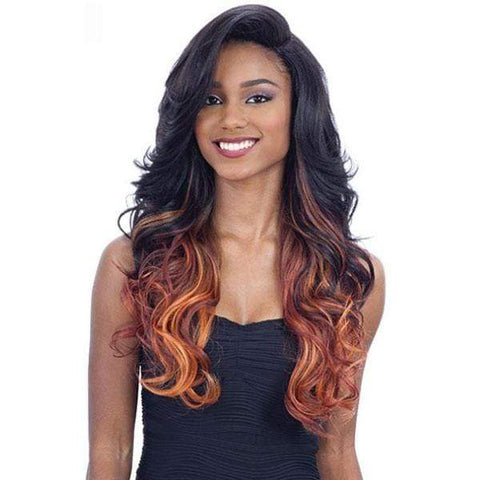 Freetress Equal Synthetic Hair 5 Inch Lace Part Volume Bang Wig - VINA - SoGoodBB.com
