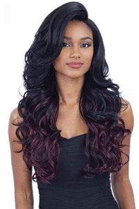 Freetress Equal Synthetic Hair 5 Inch Lace Part Volume Bang Wig - VINA - SoGoodBB.com
