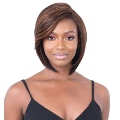 Freetress Equal Synthetic Hair 5 Inch Lace Part Wig - CLASSY SIDE BANG - SoGoodBB.com