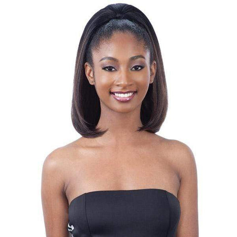 Freetress Equal Synthetic Hair Drawstring Fullcap Half Wig - ANGELIC GIRL - SoGoodBB.com