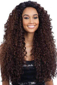 Freetress Equal Synthetic Hair Lace Deep Invisible L Part Lace Front Wig - KITRON - Unbeatable - SoGoodBB.com