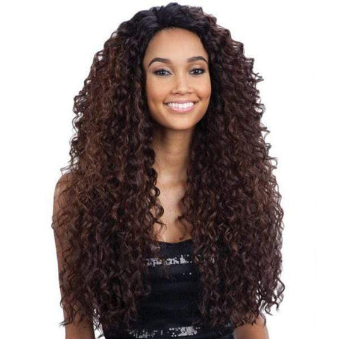 Freetress Equal Synthetic Hair Lace Deep Invisible L Part Lace Front Wig - KITRON - Unbeatable - SoGoodBB.com