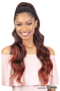Freetress Equal Synthetic Lite Drawstring Ponytail - LUXY WAVE 28" - Unbeatable - SoGoodBB.com