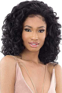Freetress Equal Synthetic Natural Me Drawstring Fullcap Half Wig - NATURAL ROD SET 2 - SoGoodBB.com
