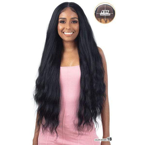 Freetress Frontal Lace Wigs Freetress Equal Synthetic 4x4 Lace Closure Wig - LACEY