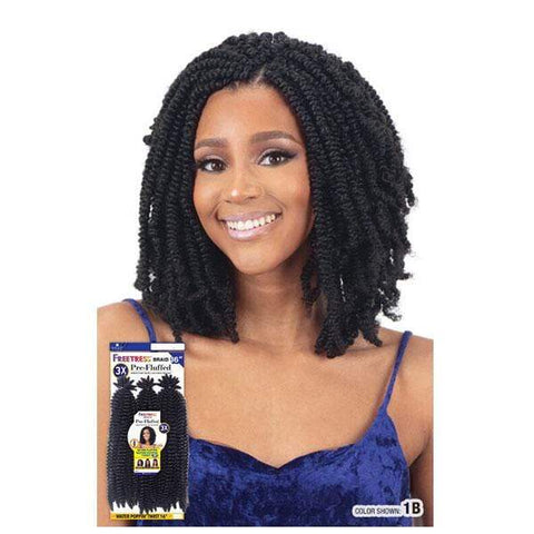 Freetress Synthetic Crochet Braid - 3X PRE-FLUFFED WATER POPPIN' TWIST 16" - SoGoodBB.com