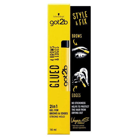 Got2b Glued 4brows & Edges 2in1 Gel - Strong hold - 16ml - (C) - SoGoodBB.com