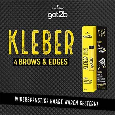 Got2b Glued 4brows & Edges 2in1 Gel - Strong hold - 16ml - (C) - SoGoodBB.com